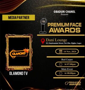54BEAEBA 20CE 42AD A43A D3E1AE1E4543 PREMIUM FACE AWARDS NIGHT & MASK IN THE CITY SCHEDULED 14TH NOVEMBER 2024 AT DANI LOUNGE