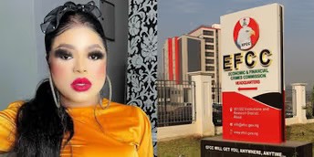 Controversial Crossdresser Bobrisky re-arrested by EFCC in Lagos Airport