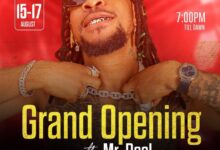 PABLO LOUNGE GRAND OPENING WITH MR REAL 15th - 17th AUGUST 2025