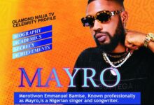 MaYrO: A Rising Star in Music | Olamond NaijaTV Celebrity Profile