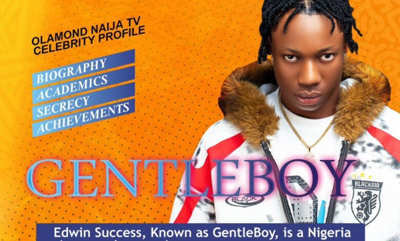 GENTLEBOY, AFROBEATS ARTISTE’S CAREER & ROAD TO STARDOM | OLAMOND NAIJA TV CELEBRITY PROFILE 1 GENTLEBOY, AFROBEATS ARTISTE’S CAREER & ROAD TO STARDOM | OLAMOND NAIJA TV CELEBRITY PROFILE