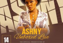 ASHNY UNBOXED LIVE “FEMALEPRENUER” SCHEDULED 14TH DECEMBER 2025