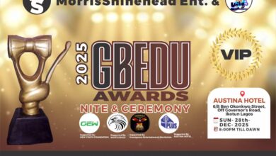 Gbedu Awards 2025 Scheduled 28th December, 2025 Live At Austina Hotels