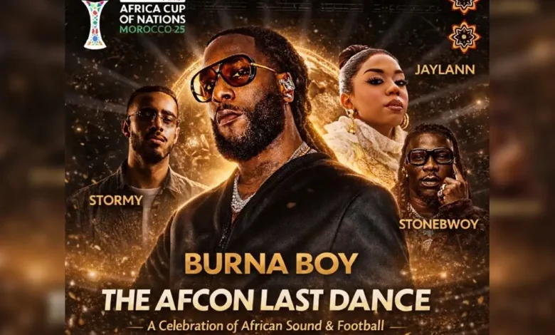 Afrobeats Star Burna Boy Headlines AFCON 2025 Finale as Afrobeats Shines