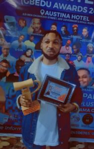 MEDIA EXECUTIVE, OLAMOND NAIJA WINS GBEDU AWARDS MEDIA PERSONALITY OF THE YEAR 2025