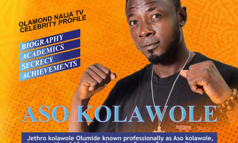 Aso Kolawole| A Rising Star In Music| Olamond NaijaTV Celebrity Profile 1 Aso Kolawole| A Rising Star In Music| Olamond NaijaTV Celebrity Profile