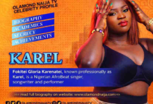 KAREL’S BIOGRAPHY MUSIC CAREER, ROAD TO STARDOM | OLAMOND NAIJA TV CELEBRITY PROFILE
